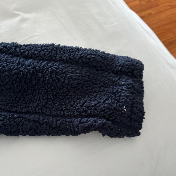Elodie navy Sherpa Sweatshirt - Picture 4 of 5
